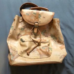 Map Vintage Backpack